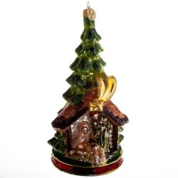 JULETR MED KRYBBESPIL 20 CM